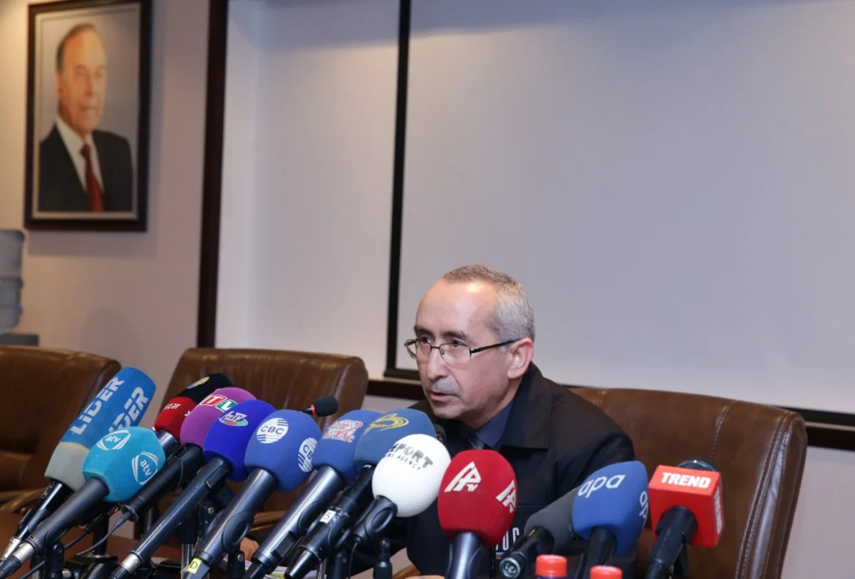 Azneft: Yanğının söndürülməsinə iki kran tipli gəmi cəlb olunub
