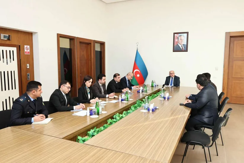 Şahin Bağırov Şəmkirdə vətəndaşları qəbul edib