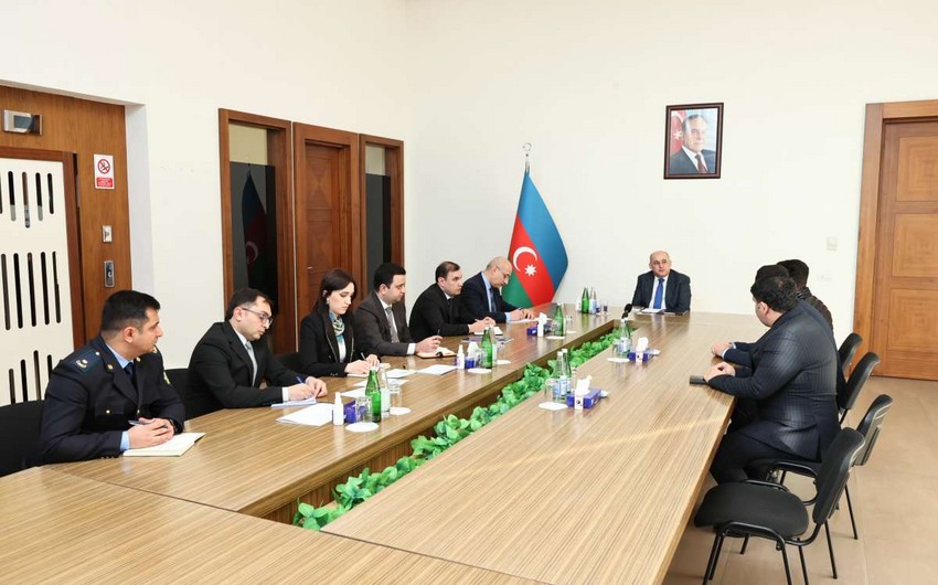 Şahin Bağırov Şəmkirdə vətəndaşları qəbul edib