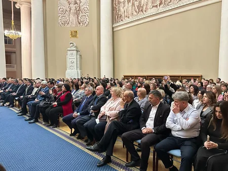Sankt-Peterburqda Heydər Əliyevin 100 illiyi münasibətilə klassik konsert gecəsi təşkil edilib