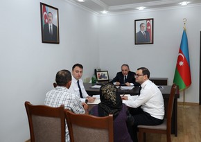 Baş prokuror Zaqatala rayonunda vətəndaşları qəbul edib