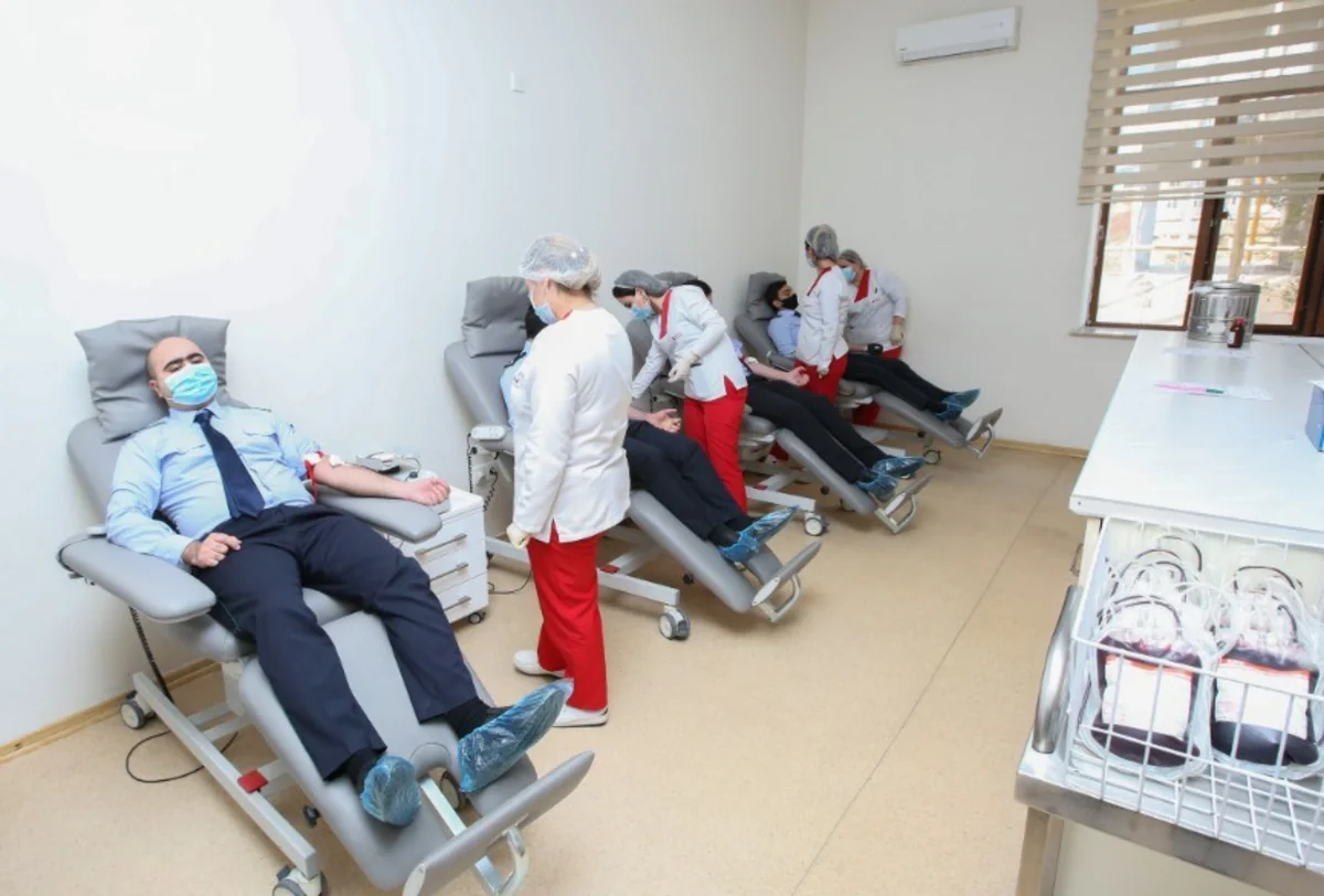 Gömrükçülər qanvermə aksiyasında iştirak ediblər
