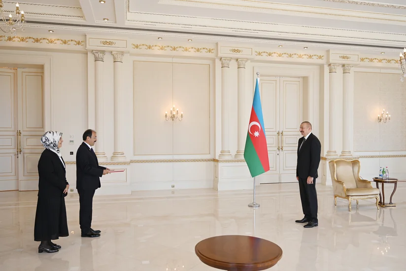 İlham Əliyev Türkiyə səfirinə: Azərbaycana – Vətəninizə xoş gəlmisiniz!