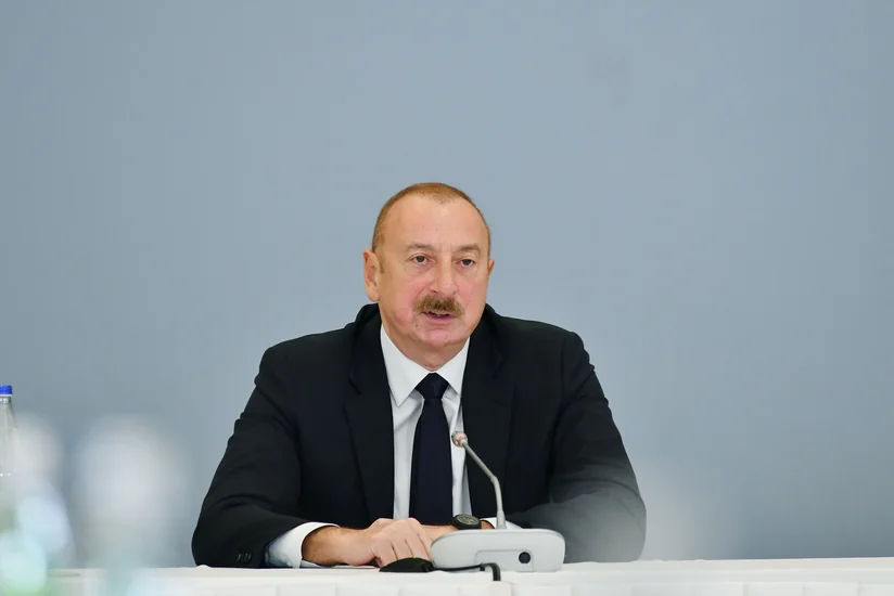 Prezident: Deportasiya olunmuş yüzminlərlə azərbaycanlının mülkiyyəti, müqəddəs yerləri qorunmalıdır