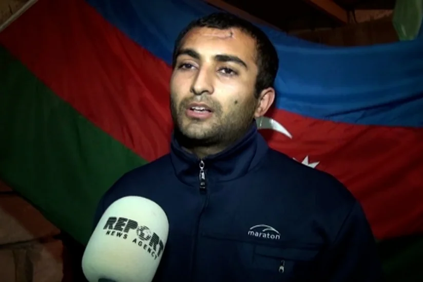 Qarabağ qazisini yüzlərlə lənkəranlı coşquyla qarşıladı