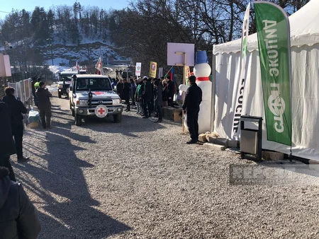 ICRC vehicles move freely from Lachin to Khankandi - UPDATED