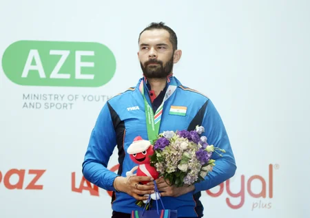 Австрийский стрелок завоевал золотую медаль на чемпионате мира в Баку