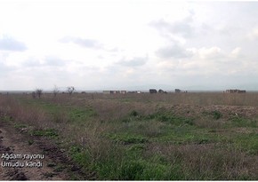 Footage from liberated Umudlu  village of Azerbaijan's Aghdam district