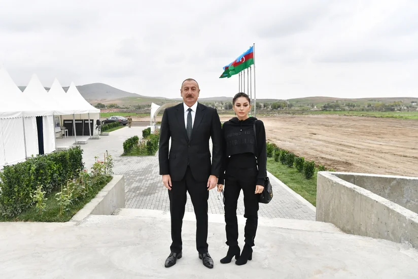 Ilham Aliyev and Mehriban Aliyeva visit Jabrayil and Gubadli