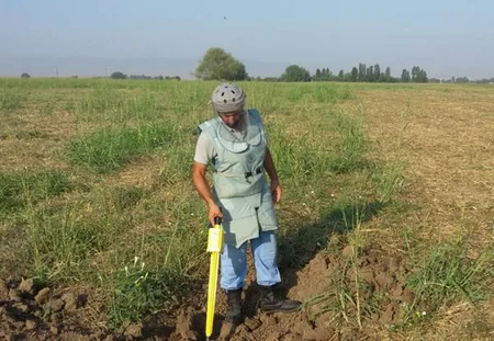 Ağdam və Tərtərdə partlamış hərbi sursatların qalıqları aşkarlanıb