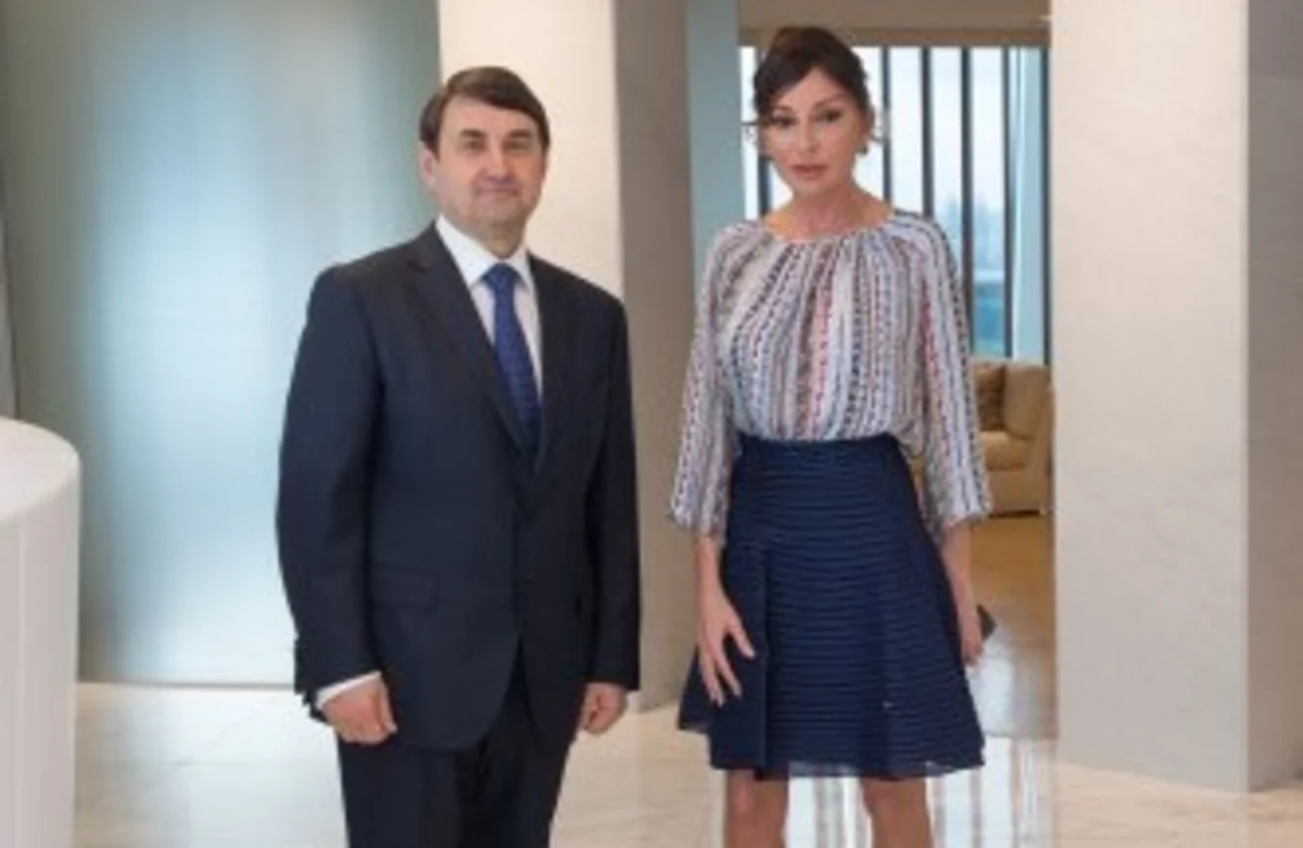 ​Mehriban Əliyeva Rusiya Olimpiya Komitəsinin vitse-prezidenti ilə görüşüb