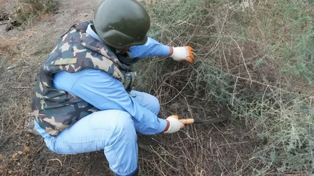 Xızıda 135 ədəd partlamamış hərbi sursat aşkar edilib