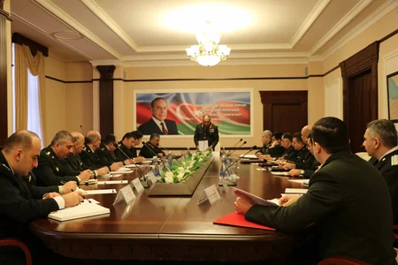 Hərbi Prokurorluqda əməliyyat müşavirəsi keçirilib
