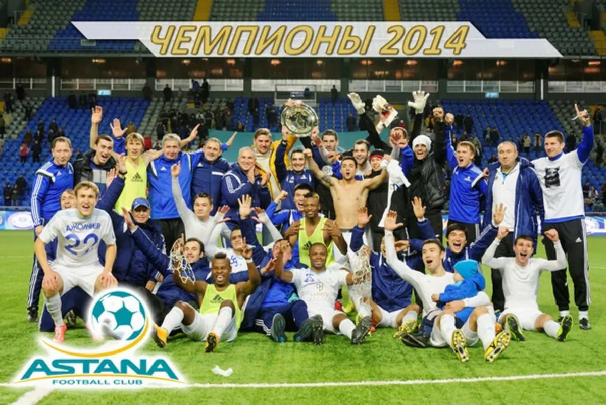 Astana klubu tarixində ilk dəfə Qazaxıstan çempionu olub