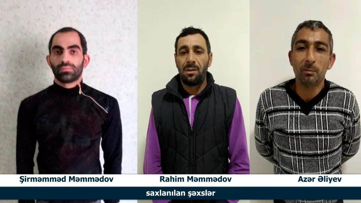 Hövsan qəbiristanlığından və evlərdən oğurluqlar edən 3 nəfər saxlanılıb