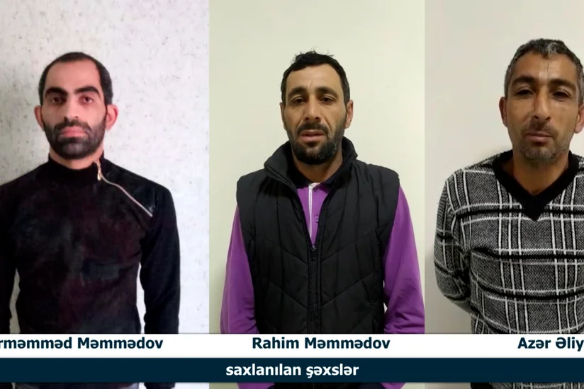 Hövsan qəbiristanlığından və evlərdən oğurluqlar edən 3 nəfər saxlanılıb