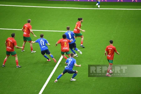 Bakıda təşkil olunan minifutbol üzrə dünya çempionatında günün sonuncu oyunu keçirilib