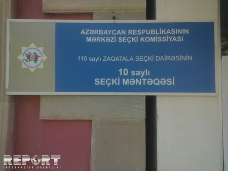 Zaqatalada səsverməni yerli və xarici müşahidəçilər izləyir - FOTO