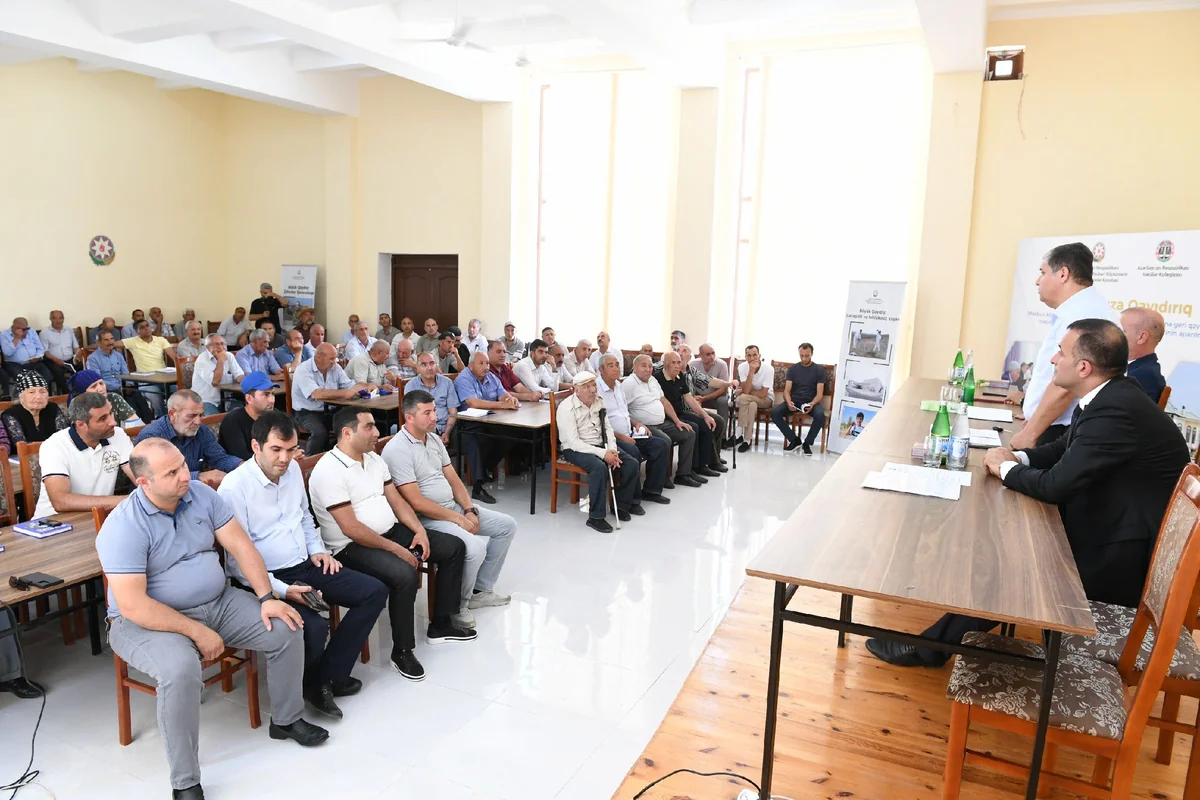 Şirvanda keçmiş məcburi köçkünlərə ödənişsiz hüquqi yardım göstərilib