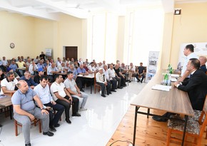 Şirvanda keçmiş məcburi köçkünlərə ödənişsiz hüquqi yardım göstərilib 
