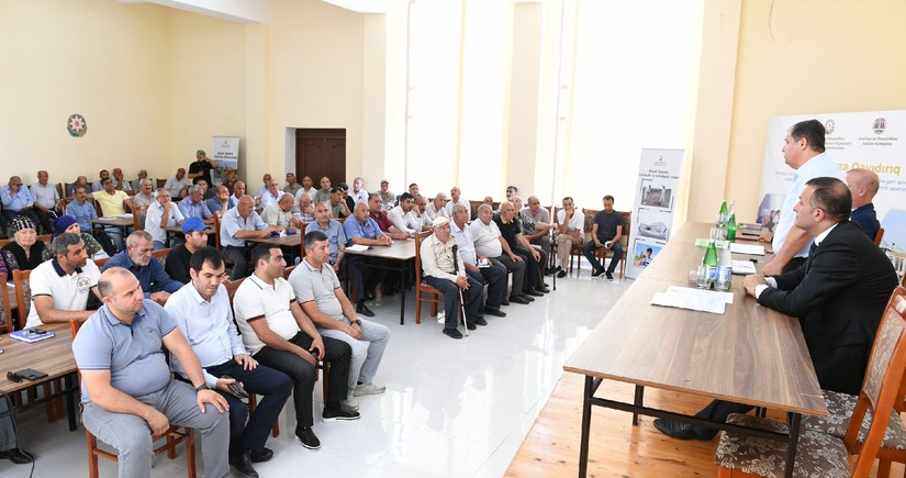 Şirvanda keçmiş məcburi köçkünlərə ödənişsiz hüquqi yardım göstərilib 