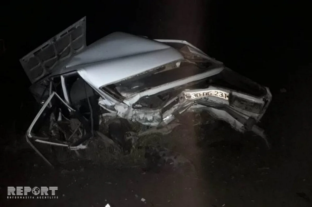 В Кюрдамире произошло ДТП со смертельным исходом - ВИДЕО - ОБНОВЛЕНО