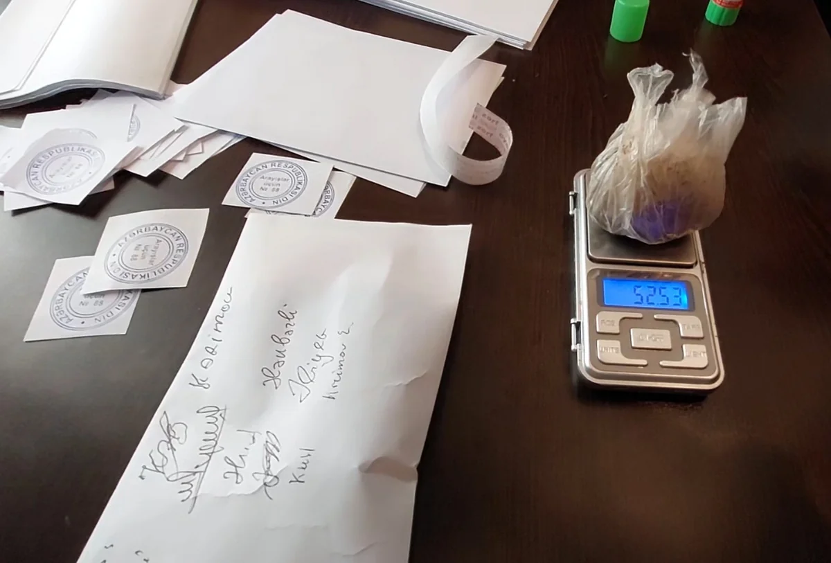 Ağstafada “patı” satan şəxs saxlanılıb