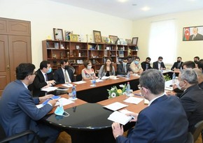 Fərid Qayıbov gənclər təşkilatlarının nümayəndələri ilə görüşüb