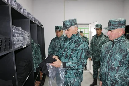 Deputy Chief of State Border Service on border with Armenia