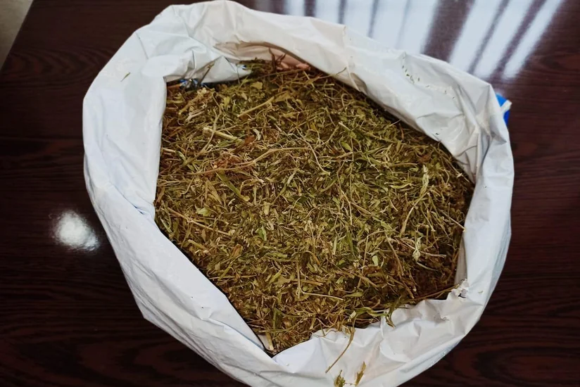 Qazax sakinindən narkotik və silah götürüldü