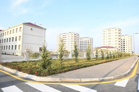 Şirvanda məcburi köçkünlər üçün yeni yaşayış kompleksi istifadəyə verilib
