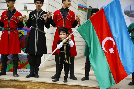 Marneulidə Zəfər Günü qeyd olunub