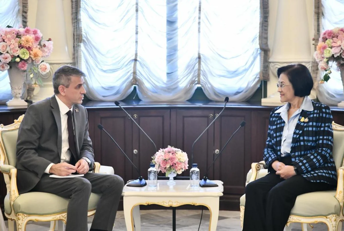 Azerbaijani ambassador meets with Advisor to Prime Minister of Thailand