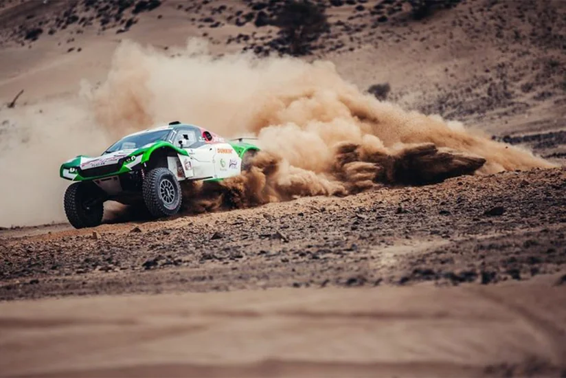 Dakar rallisində ağır qəza baş verib