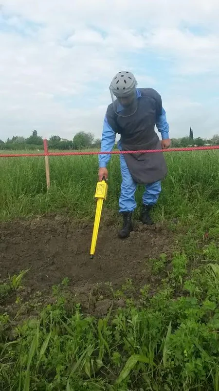 ANAMA: 1417 ədəd PHS, 11 ədəd piyada əleyhinə mina və 6 ədəd tank əleyhinə mina aşkar olunub - FOTO