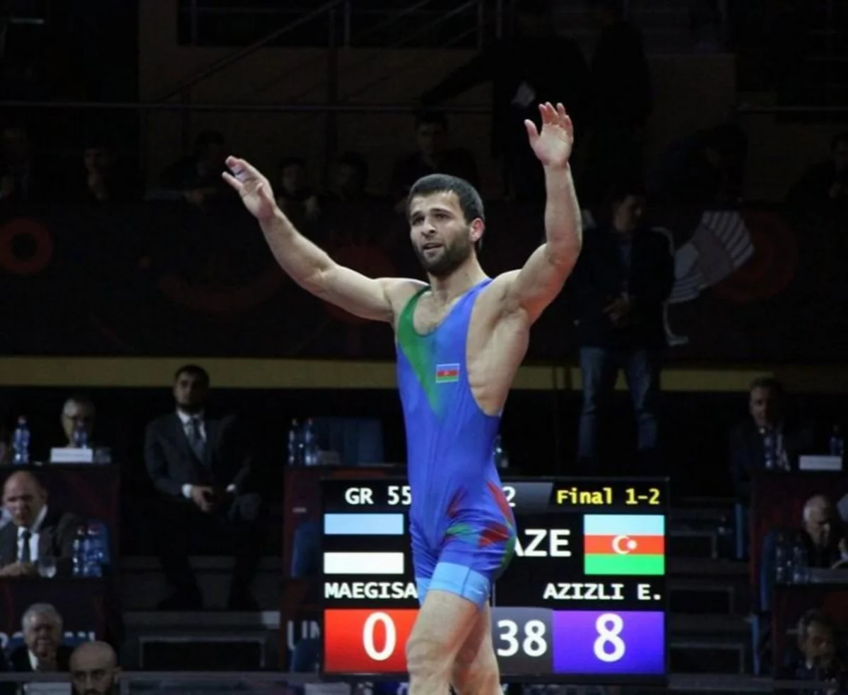 Чемпионат Европы: Эльданиз Азизли будет бороться за бронзовую медаль
