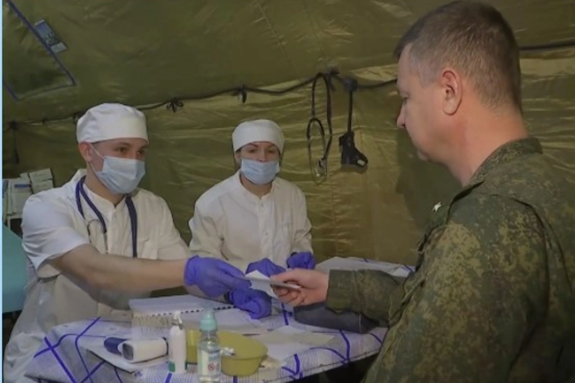 Russian peacekeepers in Karabakh receive second dose of COVID vaccine