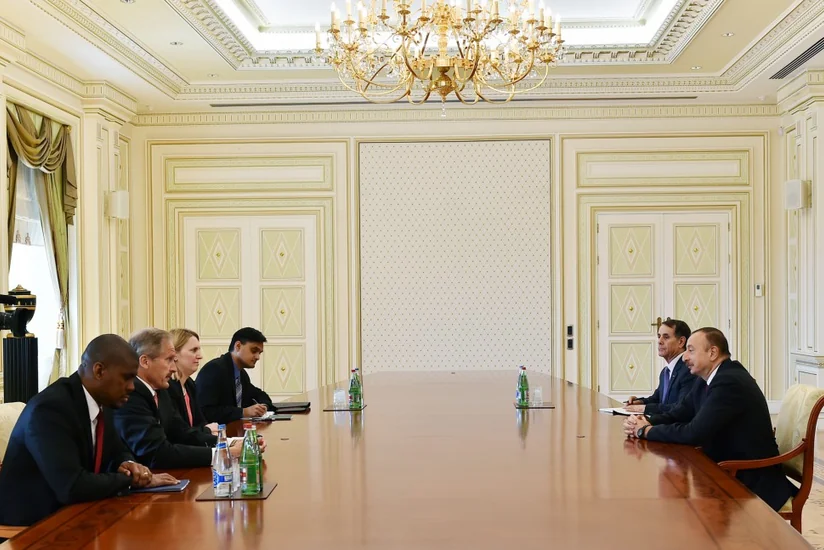 Президент Ильхам Алиев: Отношения между Азербайджаном и США находятся на очень хорошем уровне