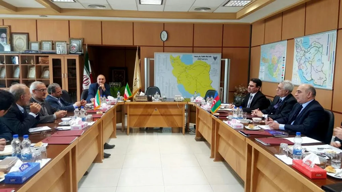 Azərbaycanla İran arasında dəmir yolu körpüsünün tikintisi ilə bağlı Tehranda müzakirələr aparılıb