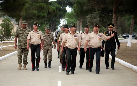 Defense Minister attends opening of a new buildings in the engineering military unit