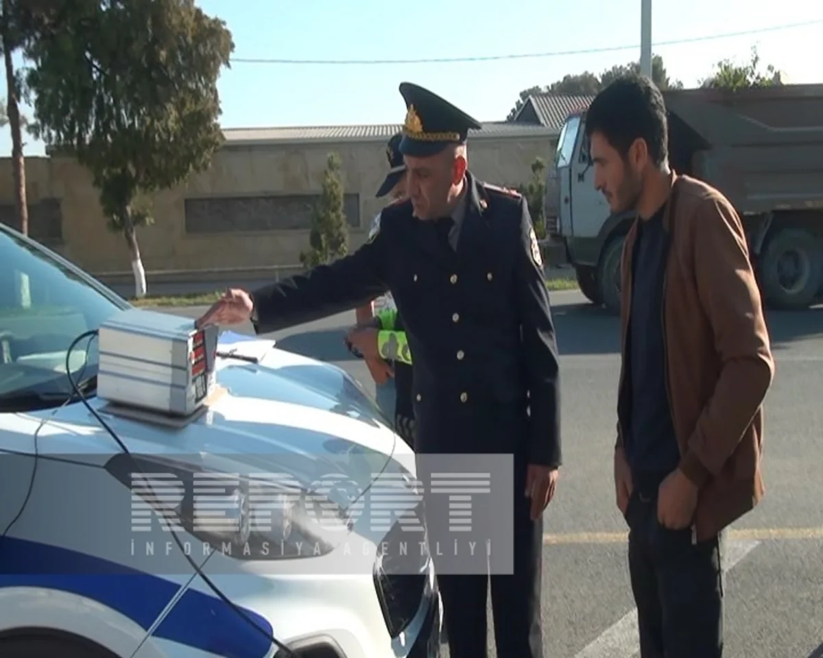 Zərdabda polis qaydaları pozan sürücülərə qarşı reyd keçirib