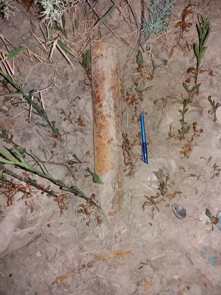 Siyəzəndə mərmiyə oxşar predmet tapıldı