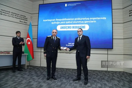 Azərbaycanda 56 hüquqşünas prokurorluq orqanlarına qəbul edilib