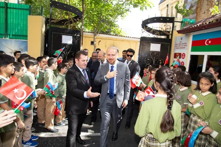 Bilal Ərdoğan Azərbaycana gəlib