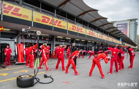 “Formula 1”in pərdəarxası - FOTOREPORTAJ