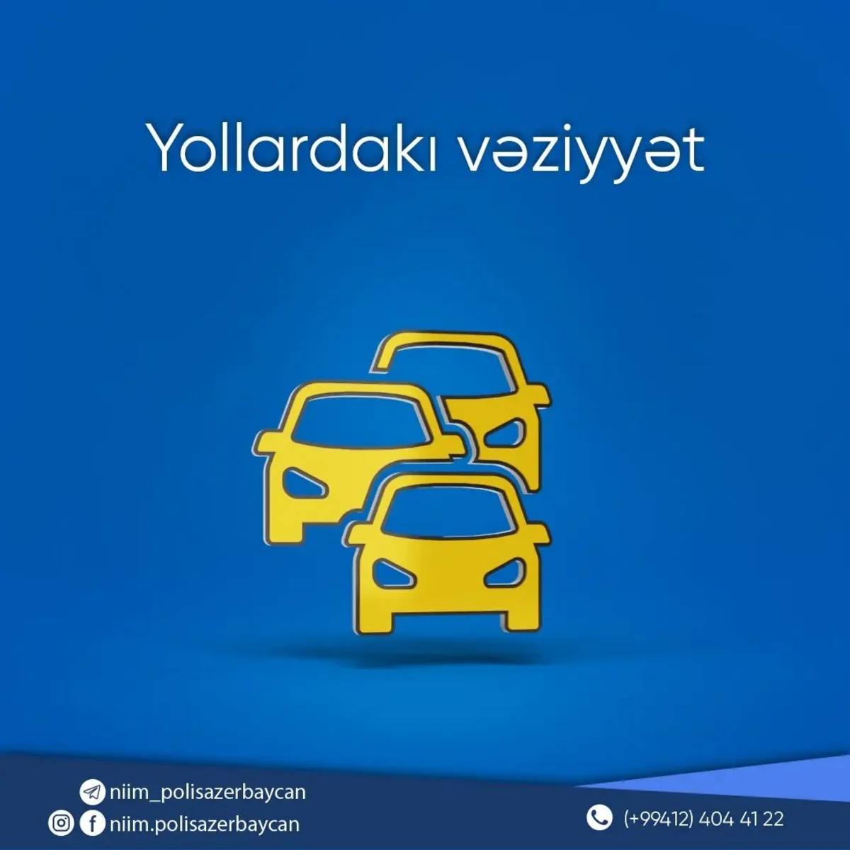 Bakının bir sıra yollarında tıxac müşahidə olunur
