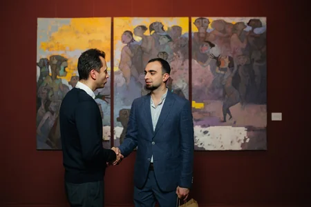 “Metamorfik bağlar:70/30” sərgisinin açılışı baş tutub