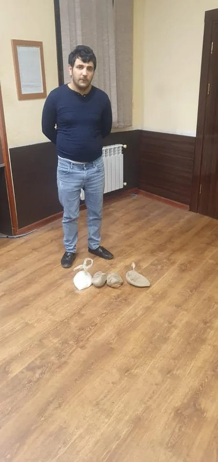 Baş DYP İdarəsinin YPX postunda sürücüdən 3 kq 550 qram narkotik maddə aşkarlanıb