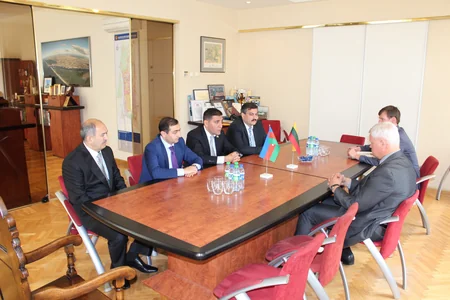 Azərbaycan səfiri və deputatlar Litvanın Klaypeda şəhərinə səfər ediblər