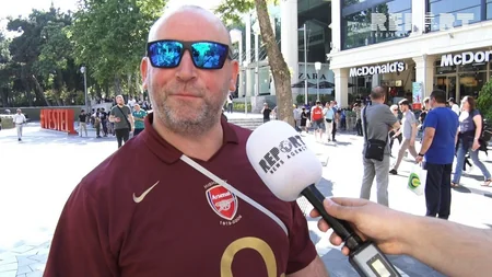 Bakıda Çelsi və Arsenal azarkeşlərinin futbol bayramı - VİDEOREPORTAJ - FOTO
